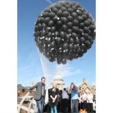 Redes para balões, bexigas de festa modelo decorativo