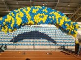 Redes para chuva e revoada de balões, bexigas de festa modelo econômico para 1000 balões