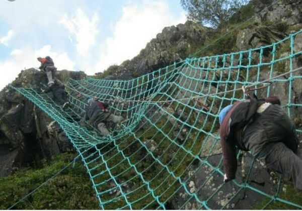 Rede escala colorida, verde água