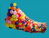 Redes para chuva e revoada de balões, bexigas de festa modelo econômico para 1000 balões